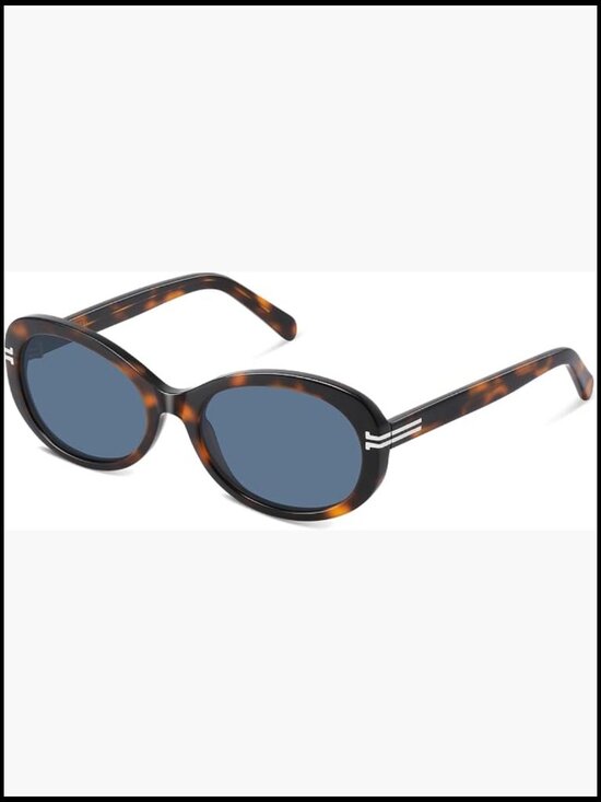 Polarized Square Sunglasses UV400 Protection Acetate Frame Trendy Shades main image 4